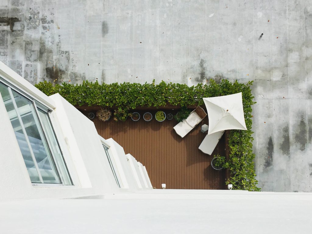 Un jardin potager sur un balcon