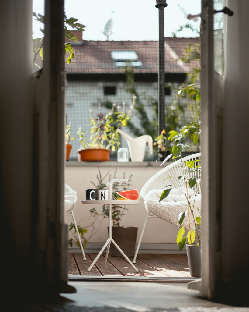 Un petit balcon cosy